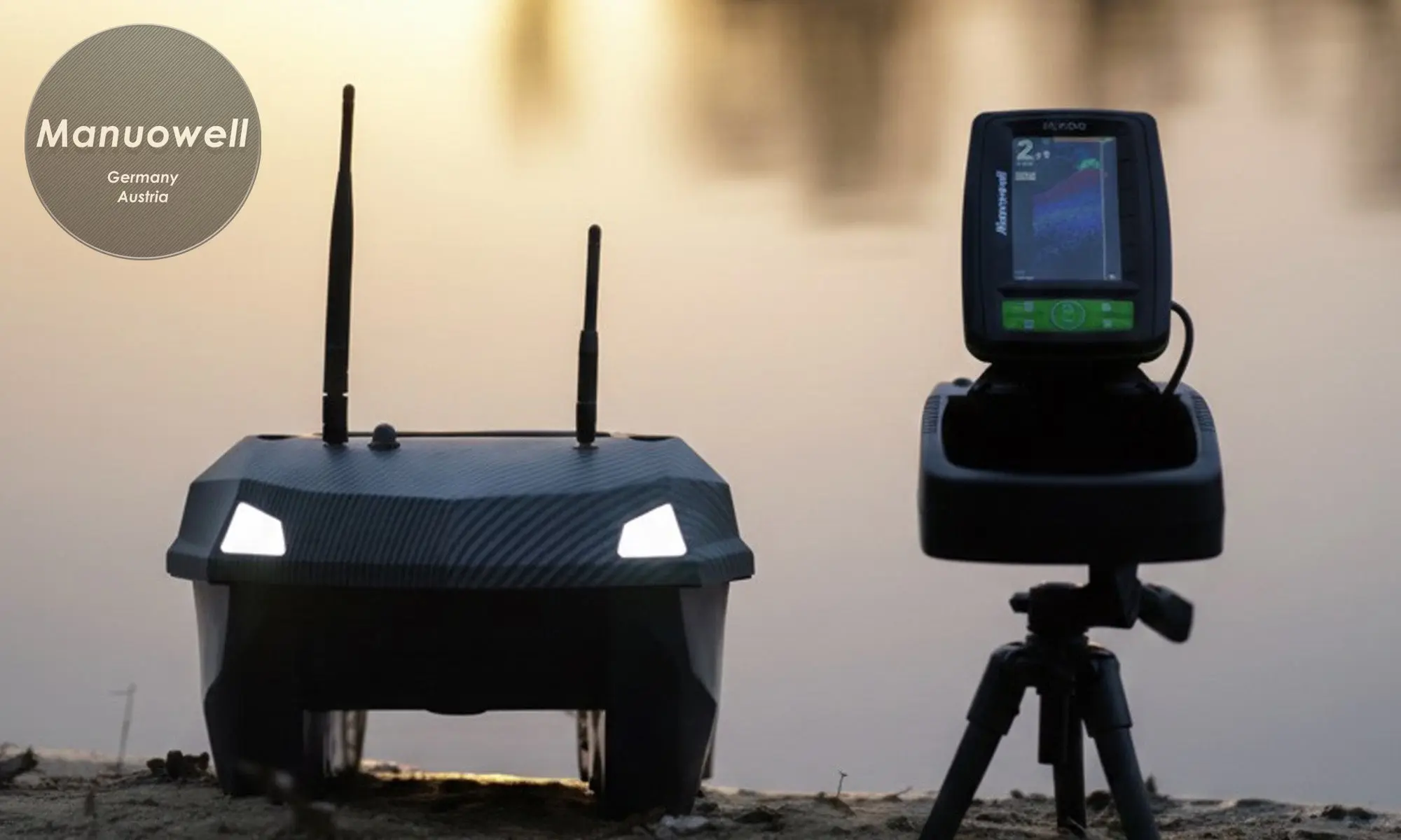Manuowell Assassin V2 Futterboot mit GPS, Autopilot und Echolot